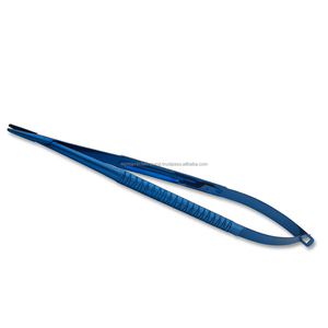 Portaagujas Manual CASTROVIEJO con Recubrimiento de Titanio WPS-FD-18, Kit Quirúrgico Certificado ISO13485 para Uso en Hospitales y Clínicas ORL - Product Image 2