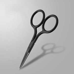 Tijeras para recortar pestañas y cejas, Tijera para ojos de hoja recta para belleza, cutícula afilada, tijeras para recortar uñas - Product Image 3