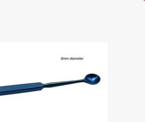 เครื่องมือผ่าตัดขนาดเล็กแบบมืออาชีพและคุณภาพสูง  ไทเทเนียมไมโครดิสเซคเตอร์ ปลายโค้งสีน้ำเงิน สำหรับการผ่าตัดขนาดเล็ก - Product Image 4