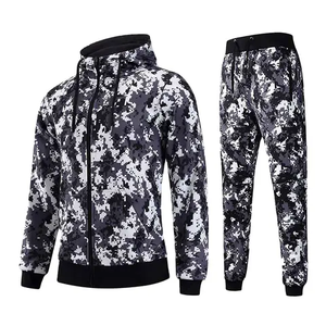 Survêtement personnalisé OEM, ensembles de survêtements de haute qualité pour hommes, logo personnalisé, sublimation, sweat-shirts de sport vierges, survêtement pour femmes et enfants - Product Image 2