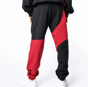 Conjuntos de gimnasio unisex transpirables de nailon para entrenamiento, venta al por mayor, chándales personalizados para hombre y mujer con cremallera, contraste de color para uso doméstico - Product Image 6