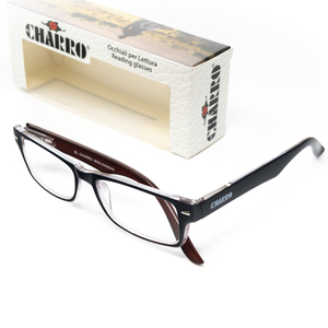 Occhiali da lettura Kansas, blu scuro/rosso. Ingrandimento +2.5 - Product Image 3