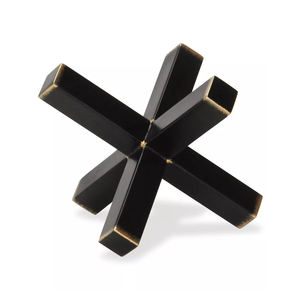 Estante Decorativo de Metal Industrial para Chimenea, Mesa de Sala de Estar Moderna y Decoración de Entrada, Estilo de Vida Ambience - Product Image 3