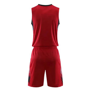 Ensemble short et maillot de basketball personnalisé 2026, séchage rapide, respirant, polyester 180g, uniforme d'entraînement, logo personnalisé OEM/ODM - Product Image 3