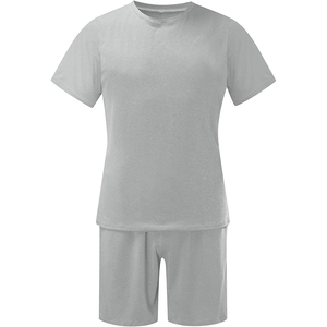Impreso verano Venta caliente de alta calidad de los hombres de verano fino de secado rápido ropa deportiva de los hombres conjunto con manga corta Top y pantalones cortos - Product Image 4