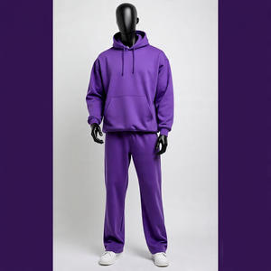 Conjunto de chándal de lujo hecho a medida, ropa deportiva para hombre, conjunto de chándales lisos, pantalones de chándal personalizados y sudaderas con capucha para hombre, venta al por mayor - Product Image 4