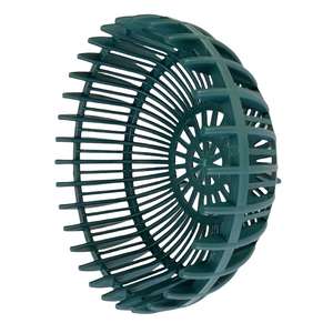 Pot à fleurs rond en plastique PP noir de style zen asiatique, taille 300x165, pour la maison et le jardin, pot de pépinière vietnamien GL-B30 - Product Image 4