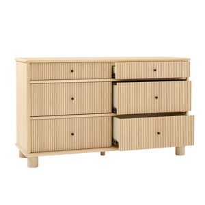 Commode 6 tiroirs (56 ") pour enfants ou adultes, commode moderne fabriquée au Vietnam répondant à toutes les normes d'exportation internationales - Product Image 5
