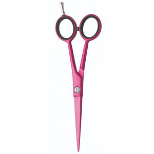 Ciseaux de coiffeur de cheveux enduits de couleur rose personnalisés ciseaux de coupe de cheveux de beauté en acier inoxydable allemand - Product Image 6