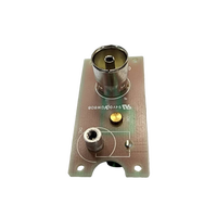 Module de sortie TV satellite coaxial femelle PCBA avec plaque frontale UK/EU pour applications TV et satellite