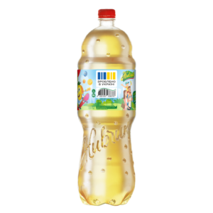 Bebida Carbonatada Suave Zhyvchyk de Manzana con Agua y Jugo de Manzana, Vitaminas y Minerales, 1.8L, Envase PET Transparente Dorado, Enfriada, PrJSC OBOLON UA - Product Image 2