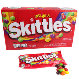 Bonbons aux fruits Skittles, saveurs assorties, paquet en vrac, friandises sucrées et moelleuses, collation de fête, bonbons pour enfants et adultes, prix de gros bon marché - Product Image 6