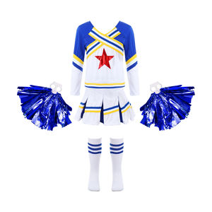 Vêtements d'entraînement de cheerleading en gros, haut et short de cheerleading personnalisés, uniformes de cheerleading très vendus - Product Image 1