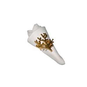 Vaisselle Vaisselle Accessoires Nouvelle Arrivée Design Porte-Serviettes En Métal Forme De Coeur Plaqué Or Finition Anneau De Serviette En Métal - Product Image 6