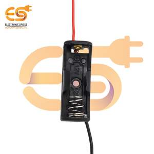 Support de batterie monocellulaire 23A 12V pour épices électroniques avec boîtier en plastique PVC et paquet de fils modèle 10868CT - Product Image 5