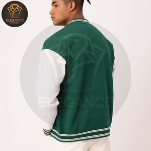 Por encargo al por mayor buen proveedor OEM última mejor calidad ropa de invierno bordado Streetwear College Baseball Varsity chaquetas - Product Image 4