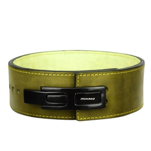 เข็มขัดยกเอวยกน้ำหนักแบบยูนิเซ็กส์เข็มขัดหนังวัวหนังนิ่มหลากสีออกแบบโลโก้ได้ตามต้องการสำหรับการฝึกน้ำหนักฟิตเนส - Product Image 2