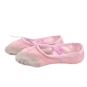Chaussons <span class=keywords><strong>de</strong></span> <span class=keywords><strong>danse</strong></span> <span class=keywords><strong>de</strong></span> ballet en toile souple avec semelle <span class=keywords><strong>espagnole</strong></span> pour femmes et enfants, chaussures <span class=keywords><strong>de</strong></span> pratique confortables à griffes <span class=keywords><strong>de</strong></span> chat - Product Image 4