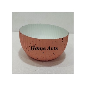 Aluminium Hammered <b>Chocolates</b> Bowl Silver Color Round Shape Dessert Serving Bowl At Affordable Pricing - Product Image 2