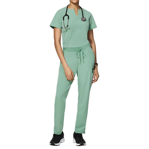 2025ชุดเครื่องแบบพยาบาลแฟชั่นคอปกแขนสั้นชุดยูนิฟอร์ม - Product Image 3