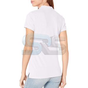Polos de mujer de color sólido último diseño con ropa para correr y ropa para correr moda OEM venta al por mayor suministro de etiqueta privada - Product Image 6