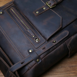 กระเป๋าสะพายหลังสำหรับเดินทางหนังแท้ผู้หญิง ODM กระเป๋าเป้สะพายหลังสำหรับเดินทางทำจากหนังแท้สำหรับผู้หญิง - Product Image 2