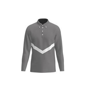 T-shirt décontracté à manches longues pour homme, coupe oversize, avec logo personnalisé imprimé par sublimation, 100 % coton épais - Product Image 1