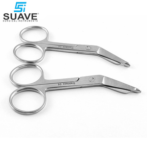 SUAVE INSTRUMENTS DE CHIRURGIE 5.5 cm Ciseaux à pansement chirurgical de haute qualité pour infirmières médicales en acier - Product Image 2