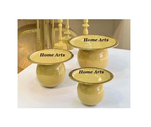 Set of 2 Different Sizes <b>Cake</b> <b>Server</b> Premium Quality Iron Dessert Dates Serving Stand For Wholesale Supplier - Product Image 1