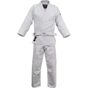 Vêtements de sport respirants en tissu polyester-coton confortable pour hommes, uniforme d'entraînement de judo et de karaté de haute qualité, vente chaude, personnalisation OEM - Product Image 1