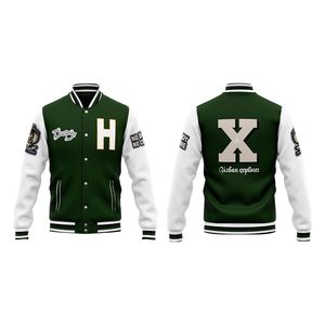 Venta caliente personalizado bordado Varsity chaquetas de alta calidad Unisex chaqueta de gran tamaño camisas de béisbol polar chaquetas de invierno para hombre - Product Image 6