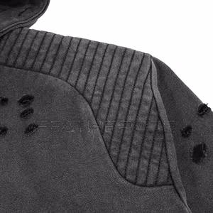 เสื้อฮู้ดปักลายสำหรับผู้ชายขนาดพิเศษเสื้อฮู้ดดี้แบบมี2025 - Product Image 4