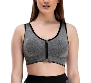 Sujetador Deportivo Ligero transpirable sin costuras para mujer y conjunto de Fitness Boyshorts para sublimación en blanco ropa de gimnasio para mujer - Product Image 1