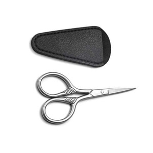 Ciseaux à ongles de manucure professionnels incurvés en acier inoxydable sur mesure outil de beauté à cuticules droites et pointues vente en gros - Product Image 2