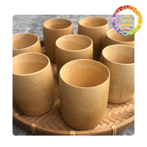 Natural bamboo cup with smooth finish | For coffee shops, cute gift and daily use - Product Image 1