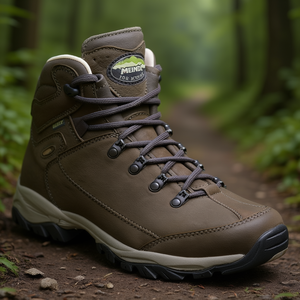 MEINDL Ohio 2 GTX Waterproof <b>Men's</b> Hiking <b>Boots</b> <b>Size</b> 42 <b>8</b> Mahogany Leather Safety Shoes - Product Image 3