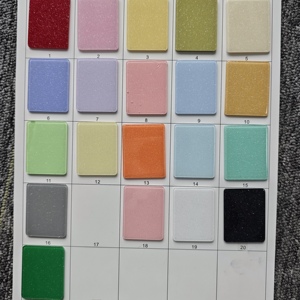 Láminas de plástico acrílico con purpurina pastel, cortadas a láser, tamaño pequeño, 500 mm * 600 mm, 2,5 mm, 20 pulgadas * 24 pulgadas - Product Image 1