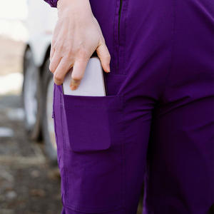 Mono DE TRABAJO duradero para mujer con bordado de impresión de logotipo personalizado, ropa de protección industrial, suministro de fábrica OEM ODM - Product Image 3