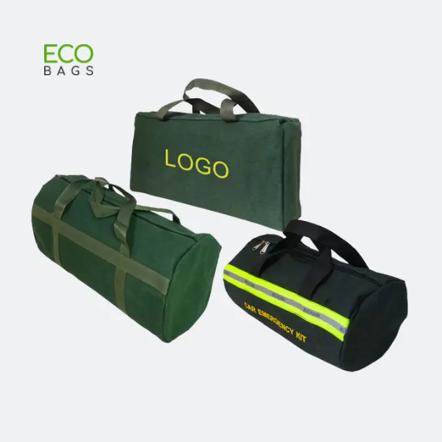 Heavy Duty Large Capacity Canvas Tool Bag Electrician Portable Tool Kit Set Bag Multi Purpose Tool Bag