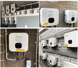 Growatt อินเวอร์เตอร์พลังงานแสงอาทิตย์ขนาด29.9-50K-Hu 30kW 29.9kW อินเวอร์เตอร์พลังงานแสงอาทิตย์ IP66 800V ประสิทธิภาพ99.9% อินพุต500-1500V เชิงพาณิชย์ - Product Image 3