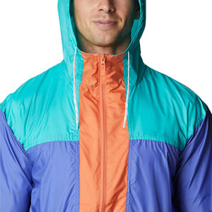 Custom <b>Men</b> Lightweight Nylon Windbreaker <b>Jacket</b> and Shorts Waterproof Windbreaker <b>Jacket</b> Casual Hooded Clothing with Set Style - Product Image 4
