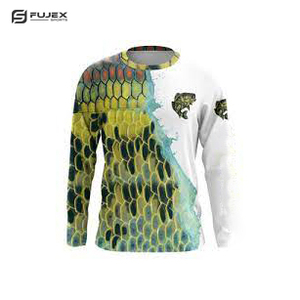 El mejor Material Servicios OEM Características transpirables e impermeables Camisas de pesca de manga larga con diseño personalizado Precio razonable - Product Image 3