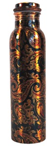 New Printed Decorative Copper <b>Water</b> <b>Bottle</b> <b>Girls</b> <b>Bottle</b> - Product Image 3