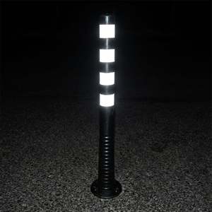Delimitador Flexible de 100 x 8 cm en TPE Negro para Uso en Hoteles y Restaurantes - Product Image 2