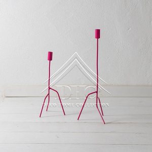 เชิงเทียนเหล็กหลายโทนขนาดใหญ่พร้อมเลื่อนหรูหราสไตล์วินเทจเหมาะสำหรับบ้านและไอเดียตกแต่งงานอีเวนต์ที่มีสไตล์ - Product Image 6