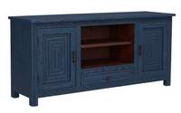 Meuble console multimédia au design moderne, buffet en bois massif sculpté à la main avec espace de rangement pour salle à manger, bar à domicile, chambre à coucher