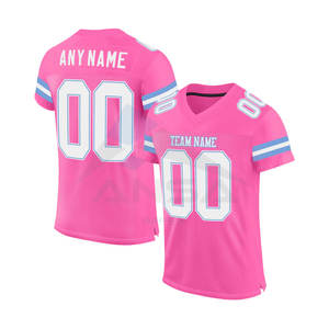 Maillots de football neufs, maillot de rugby cousu en polyester par sublimation pour les maillots de football américain - Product Image 1