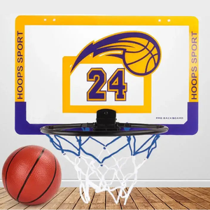 Canasta de Baloncesto Portátil para Deportes en Casa, Soporte de Plástico con Tablero de Vidrio Templado para Uso Doméstico - Product Image 4