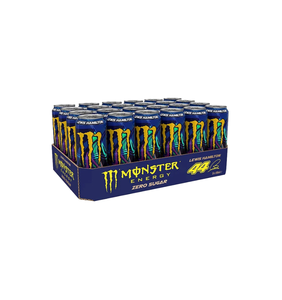 Vente en gros de Monsters Energy Lewis Hamilton sans sucre, 500 ml, 0 g de graisses saturées par portion, pour les consommateurs soucieux de leur santé cardiaque - Product Image 2
