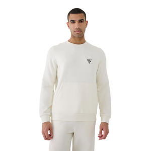 OEM algodón mezclado al por mayor alto fabricante hombres sudaderas de moda sudaderas básicas de algodón para los hombres - Product Image 1